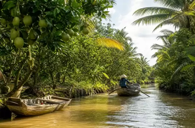 En el delta del Mekong