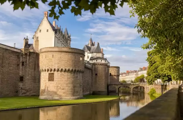 El castillo de los duques de Bretaña