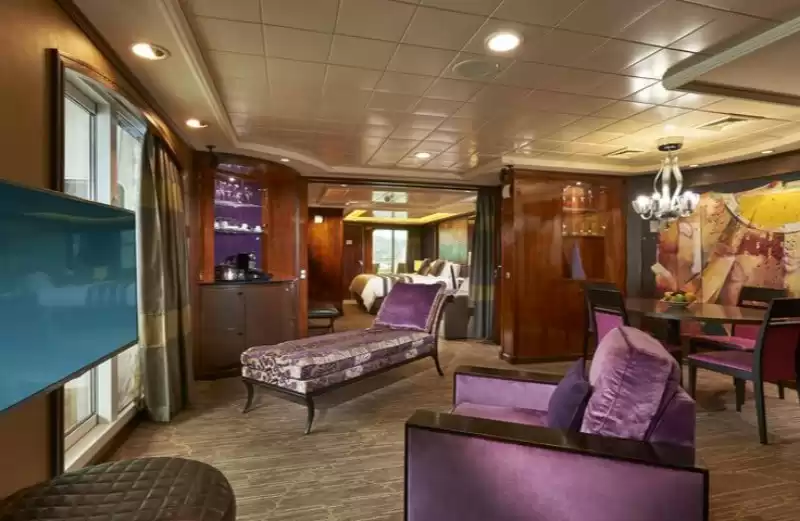 Haven Owner's Suite vista popa Deluxe con balcón