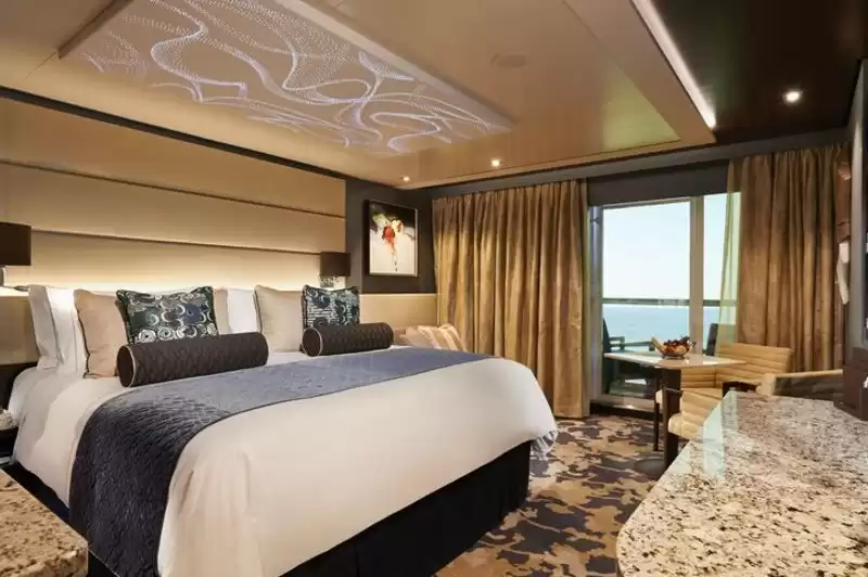 Suite Penthouse trasera con gran balcón
