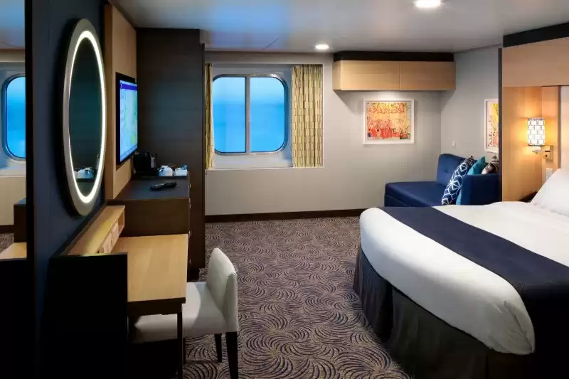 Cabina con vista al mar
