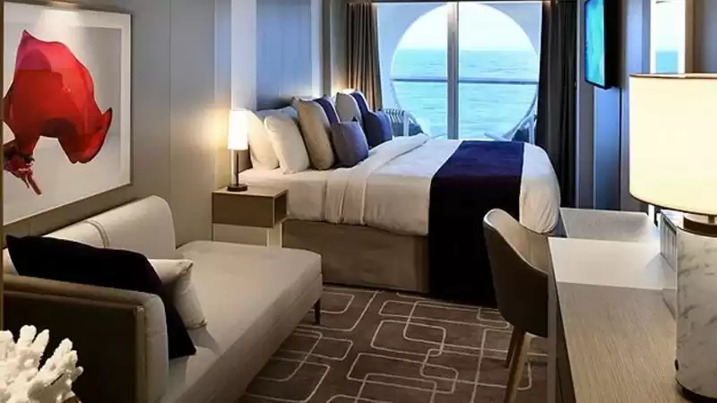 Deluxe vista ojo de buey con Veranda