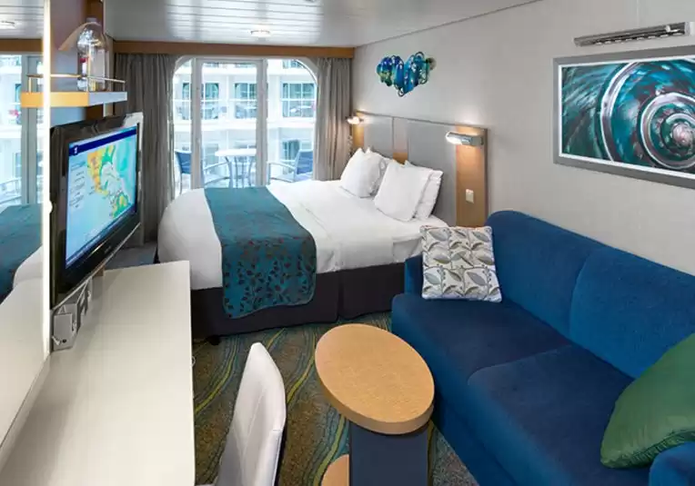 Cabina con vista al Boardwalk y balcón